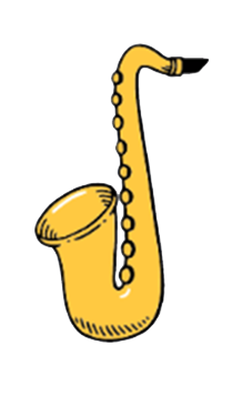 A saxophone.