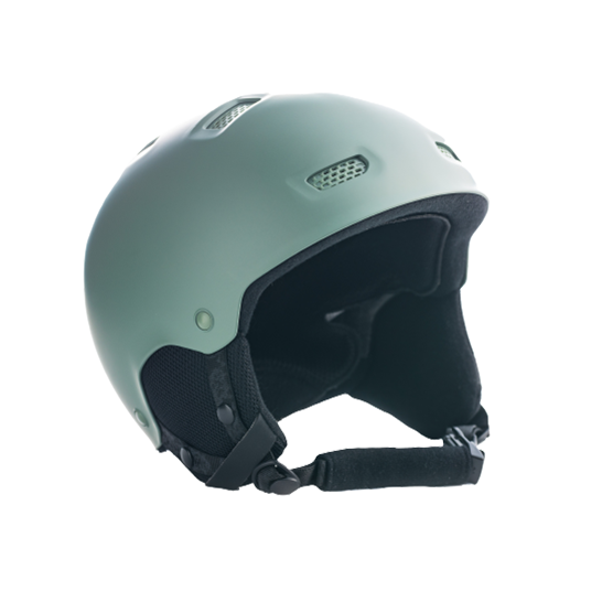 Voici un casque couleur vert sauge 