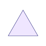 Un triangle.